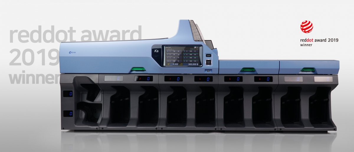 K6 awarded winner of reddot, one of the world’s three major design awards.